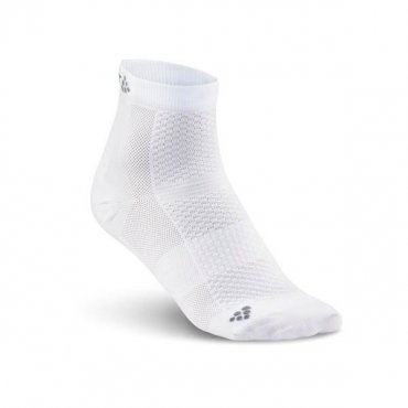 Ponožky CRAFT Cool Mid 2-pack 1905044-2900 bílá
