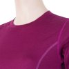 Sensor Merino Active dámské triko s dlouhým rukávem lilla