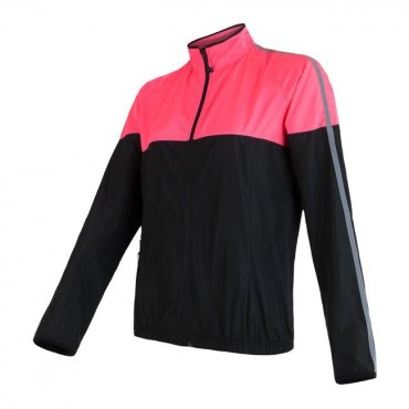 Sensor Neon dámská bunda černá/růžová reflex