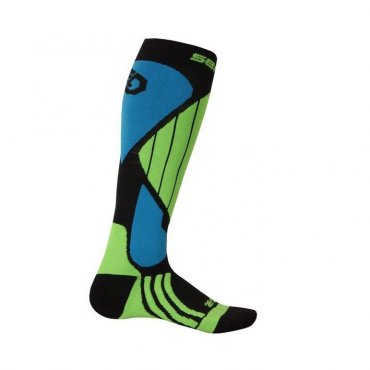 Sensor Snow Pro ponožky černá/zelená/modrá