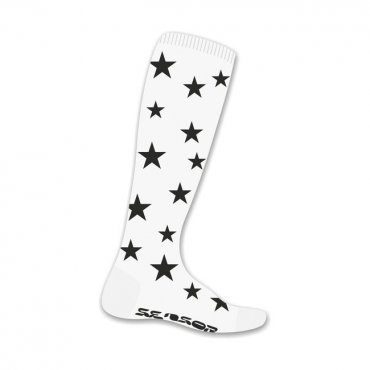 Sensor Thermosnow Stars ponožky bílá