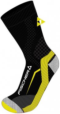 Ponožky Fischer NORDIC SKATING černá/žlutá