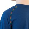 Sensor Merino Air Set dětské triko dl.rukáv + spodky tm. modrá ZOOKEE18200009