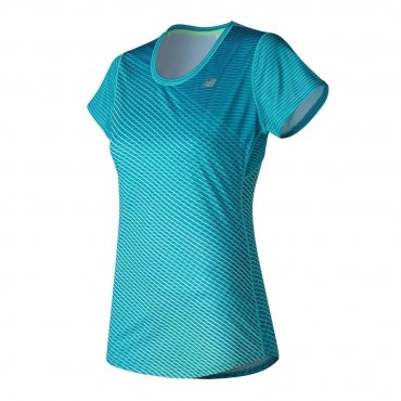 New Balance Accelerate Short Sleeve Graphic W WT53162DZC