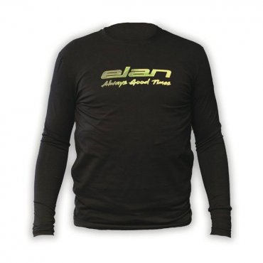 Elan Textile T-Shirt M LS Logo black
