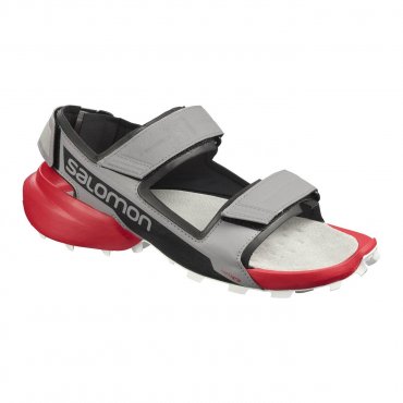 Salomon Speedcross Sandal M Alloy/Black/High Risk Red L40977000