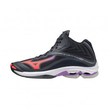 Mizuno Wave Lightning Z6 Mid W india ink/fiery coral V1GC200566