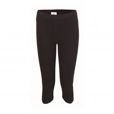 2117 Ullanger Eco dámské spodní 3/4 kalhoty z merino vlny černá