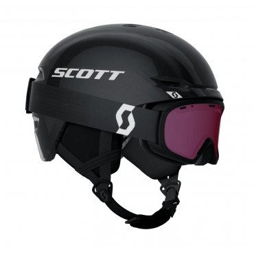 Scott Combo Helmet Keeper 2 + Goggle Jr Witty mineral black/white